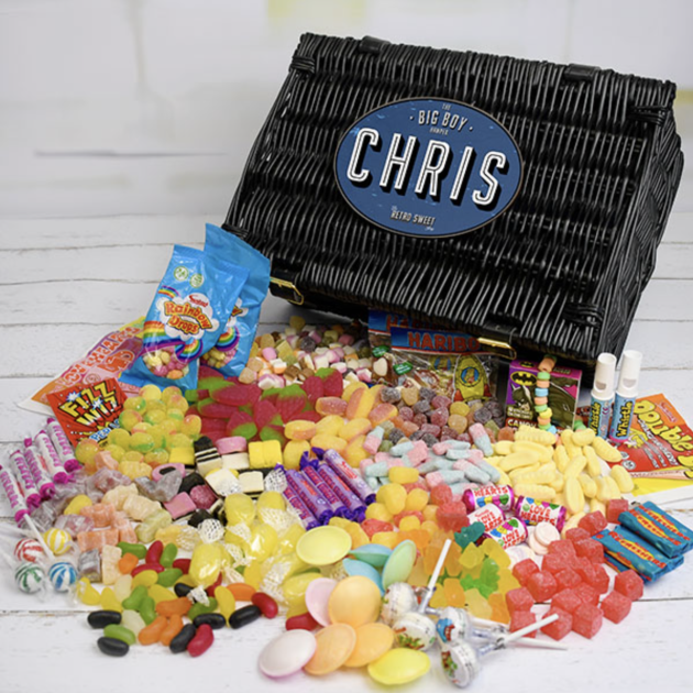 Hampers and Gifts to the UK - Send the Big Boy Retro Sweet Hamper